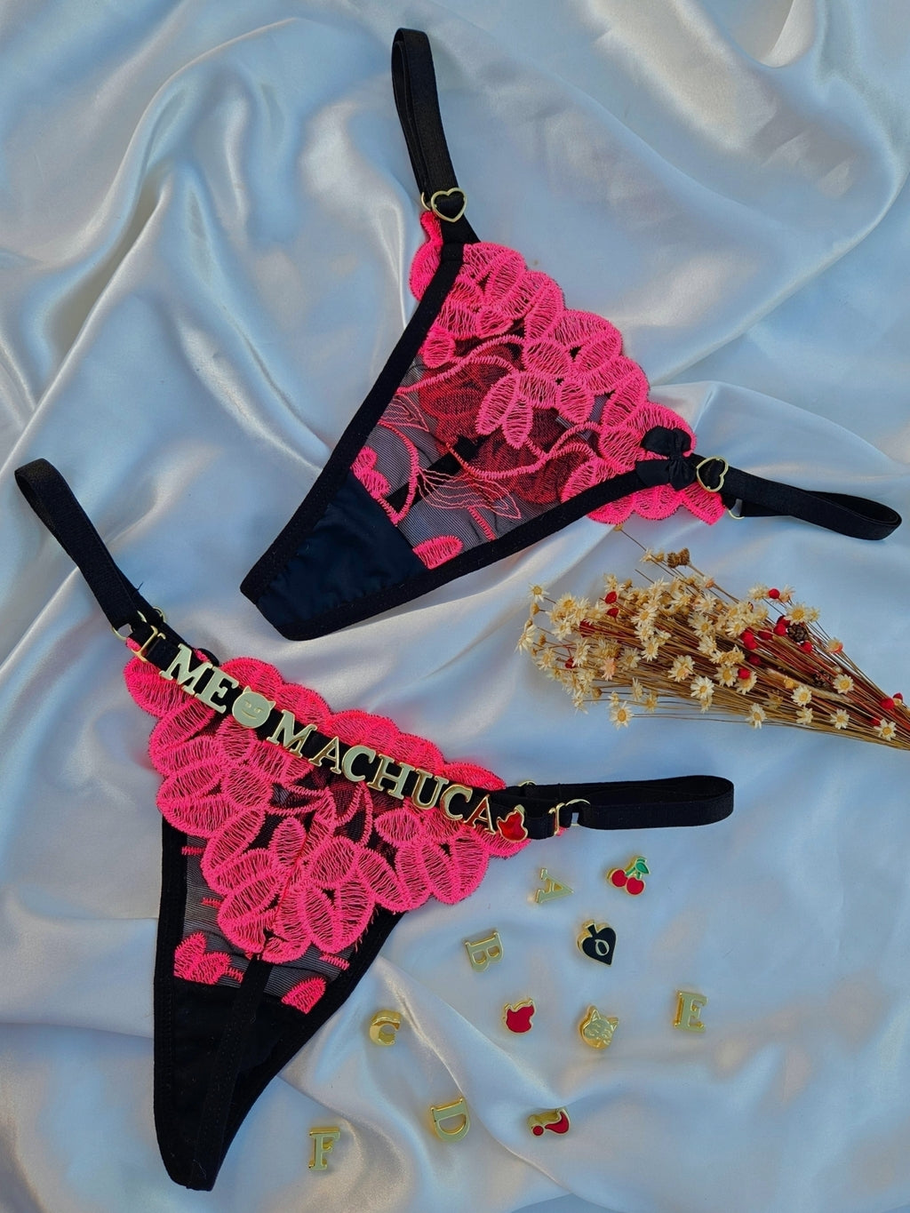 Calzòn Personalizable Amaya Pink Pétalos
