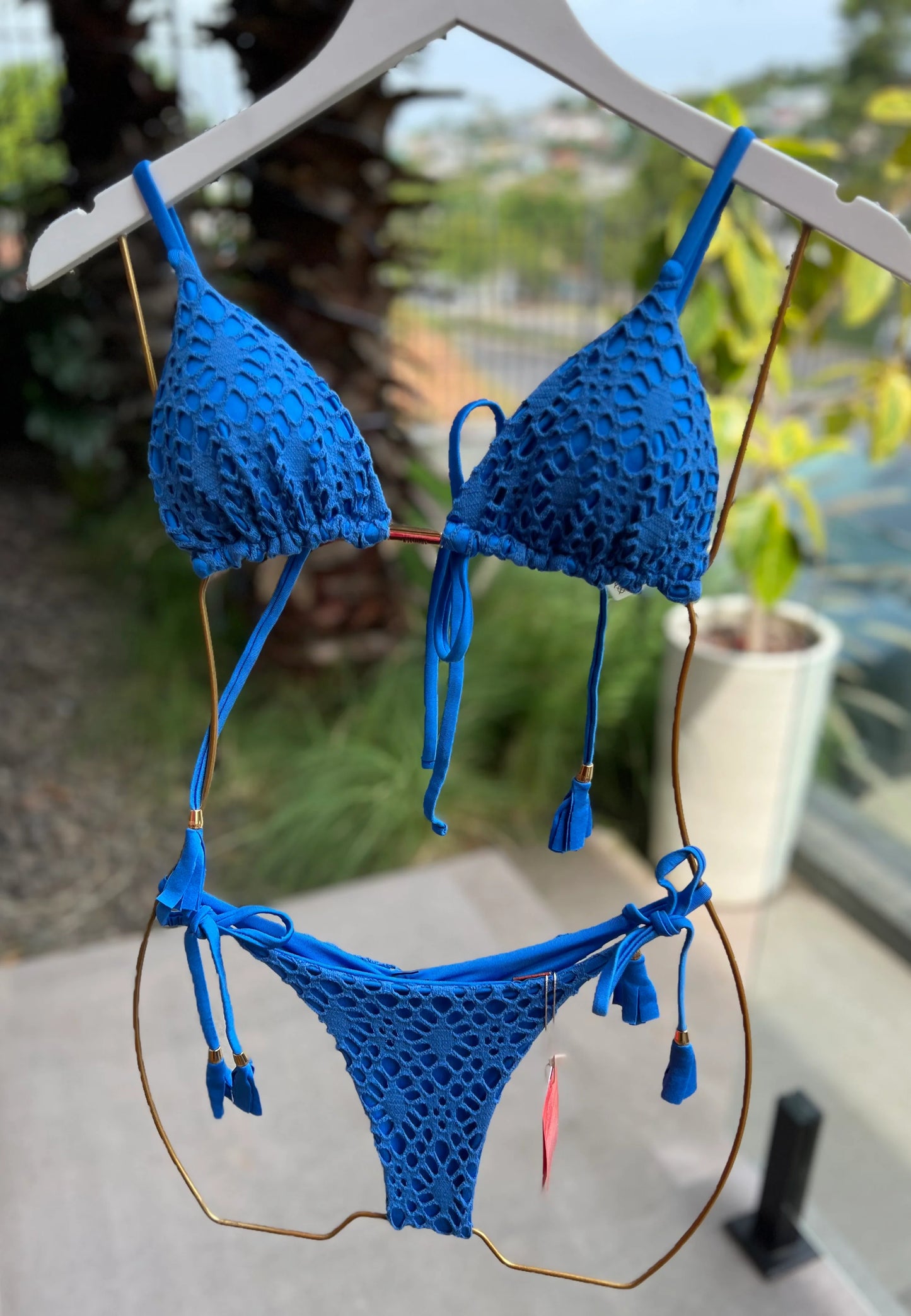 Bikini Reversible Elloah Coconut Azul Sky