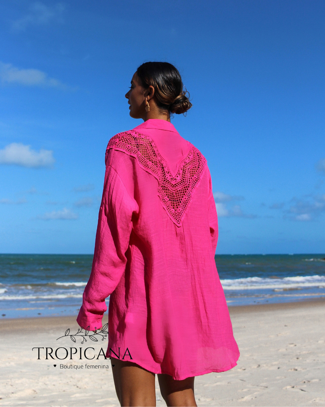 Salida de Playa Tropicana Pink