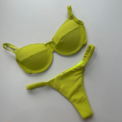 Bikini Vanna Amarelo Neon